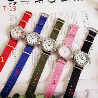 Special Offer Cartoon Bear Watch Ladies Stainless Steel Cloth With Children Gift