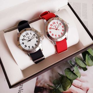 Special Offer Cartoon Bear Watch Ladies Stainless Steel Cloth with Children Gift 4
