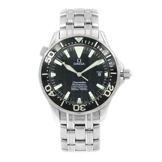 Omega Seamaster Divers 300m Black Dial Steel Automatic Men Watch 2254.  50.  00