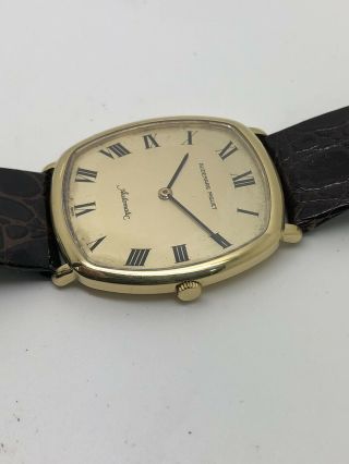Vintage Rare Audemars Pigeut Automatic 18k Solid Gold Very Thin 9