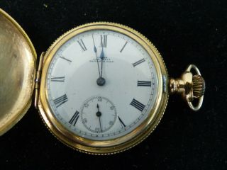 Antique Omega 15 Jewels Gold Filled Pocket Watch
