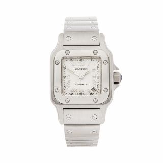 Cartier Santos Galbee Stainless Steel Watch 2423 W5135