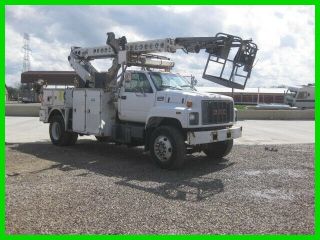 1998 Gmc C7500 3126 Cat Allison With Telsta T40c Cable Placer