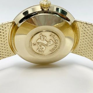 Vintage 14k Gold Omega Seamaster DeVille Automatic Watch (4873) 6