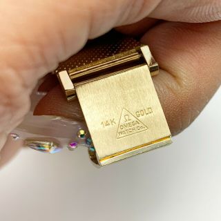 Vintage 14k Gold Omega Seamaster DeVille Automatic Watch (4873) 7
