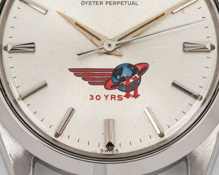 Vintage 1963 Rolex Oyster Perpetual Ref.  1002 w/ Halliburton Award Dial 2