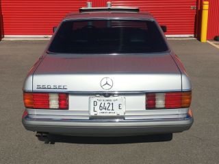 1989 Mercedes - Benz 500 - Series 560SEC 11