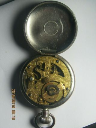 Antique Waterbury Co.  Pocket Watch For Parts/repair 34