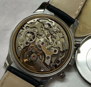 Vintage Girard Perregaux Valjoux 72 Chronograph Chrono Wristwatch 12