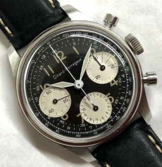 Vintage Girard Perregaux Valjoux 72 Chronograph Chrono Wristwatch 4