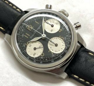 Vintage Girard Perregaux Valjoux 72 Chronograph Chrono Wristwatch 5