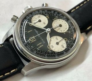 Vintage Girard Perregaux Valjoux 72 Chronograph Chrono Wristwatch 6