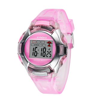 Fashion Waterproof Sport Electronic Digital Wrist Watch For Child Boy Girl