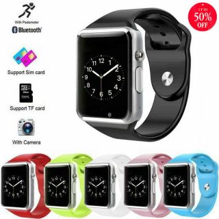 A1 Smart Watch Bluetooth Waterproof GSM SIM Phone Cam For Android Samsung iOS SS 3