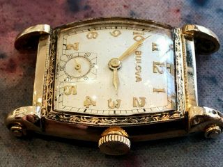 Vintage Bulova Wristwatch Men 