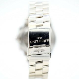 Breitling A78363 Airwolf Stainless Steel Analog Digital Gray Quartz Men ' s Watch 10