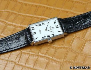 Rolex Cellini 3834 Swiss Made Solid 18k White Gold Mid Unisex 1971 Watch S88 6