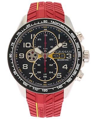 Graham Silverstone Rs Racing Chronograph Day Date Automatic Men 