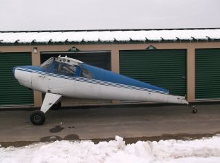 1947 Luscombe 8e Silvaire,  3,  550 Tt,  Isolated Taxi Damage,  Airframe,