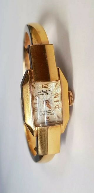 Le Phare Rare Vintage Art Deco Gold Filled Ladies Watch 17 Jewels 2