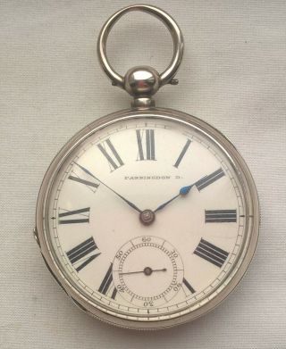 Silver Waltham 18s Key - Wind Pocket Watch 2945208 (1885) – Order