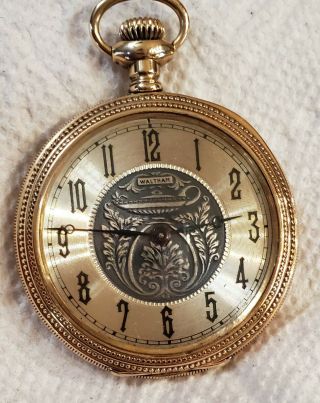 Absolutely Gorgeous Gothic Waltham Pocket Watch