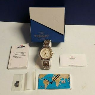 Tissot Ballad Wrist Watch Silver And Gold Tone Model: C288/388