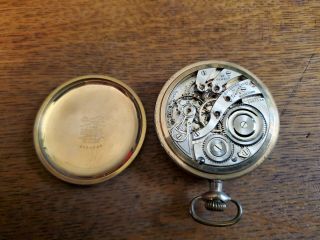 Burlington Watch Company Pocket Watch,  21 Jewel 3