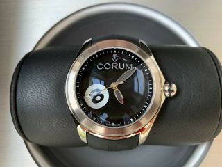 Very Rare Corum Bubble 47 Magic 8 Ball Limited Edition Watch In Full Set