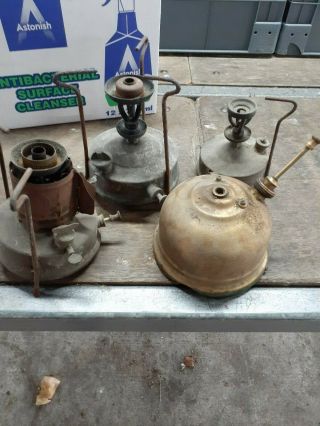 Vintage Primus Camping Stoves Including A Very Rare Moha