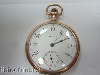 Antique E Howard Boston Grade Series 7 Model 8 17j 12s Pocket Watch 1911