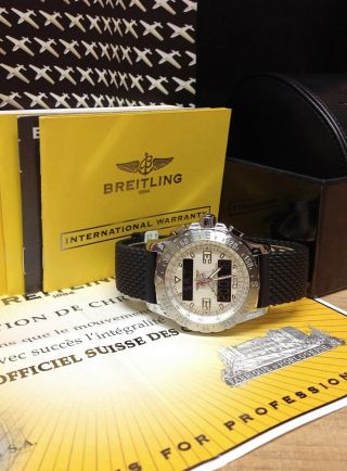 Breitling Airwolf A78363 Silver Dial - Box & Paperwork 2012 - Serviced 4