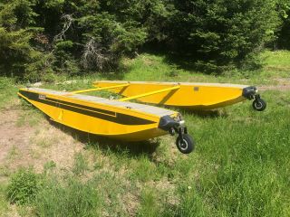 Wipline 2100 Amphibious Floats With Husky Rigging,  625 Hours Since,  Some Dam