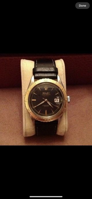 Rolex Automatic Men’s Oyster Perpetual Datejust Bi - Metal Circa 1959 Watch.