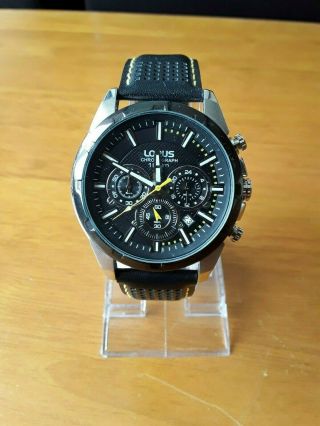Smart Gents Lorus Chronograph Wristwatch Model Number Vd53 - X048 With Out T