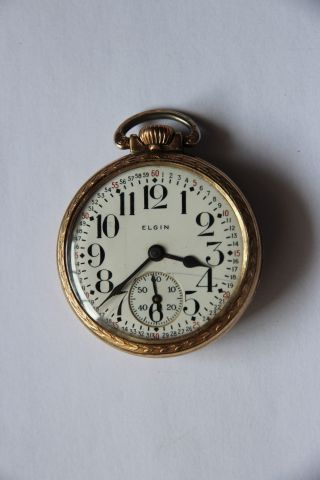 Antique Pocket Watch Elgin Gold Filled (10k)
