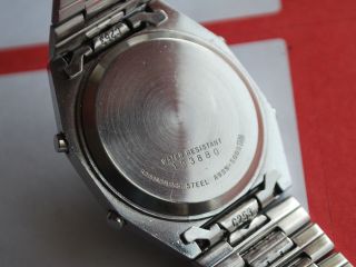 Vintage SEIKO A939 Stainless Steel Men ' s Alarm Chronograph Watch 7