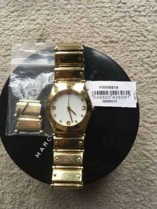 Marc Jacobs Ladies Gold Watch Mbm8519