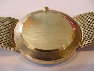 Ref.  3833 SOLID 18k GOLD 1974 ROLEX CELLINI 31mm WRISTWATCH with 18K BAND 10