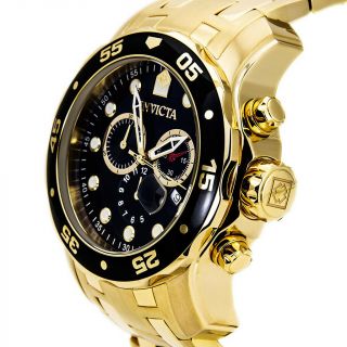 Invicta Men ' s Pro Diver 0072 Gold Watch 2