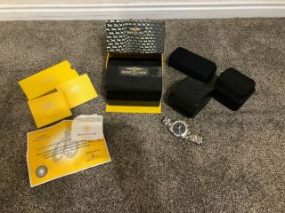 Breitling Avenger A13370 Black 48 Service Papers Box Certificate
