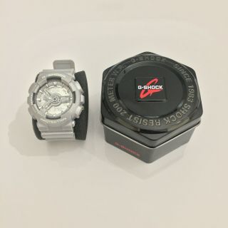Casio G - Shock Ga110bc - 8a Wrist Watch (metallic Gray/silver) - Mens