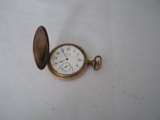 Vintage Waltham 15 Jewel Pocket Watch For Repair Or Parts