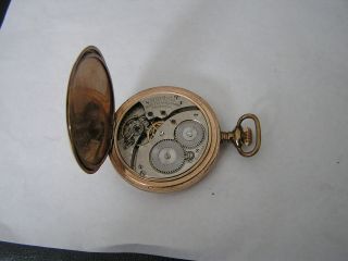 Vintage Waltham 15 jewel Pocket Watch for repair or parts 2