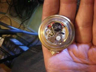 Bulova Accutron Quartz Mechanical Vintage Pocket Watch 6