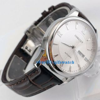 style Corgeut 40mm white Dial Sapphire glass Miyota Automatic Men ' s watch 4