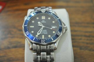 Omega Seamaster 300 Professional 2531.  80 James Bond Watch Box And Papers,  Cards