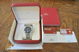 Omega Seamaster 300 Professional 2531.  80 James Bond Watch Box and Papers,  CARDS 2