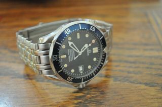Omega Seamaster 300 Professional 2531.  80 James Bond Watch Box and Papers,  CARDS 9