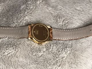 Authentic Rolex Cellini womens 18K gold watch 8